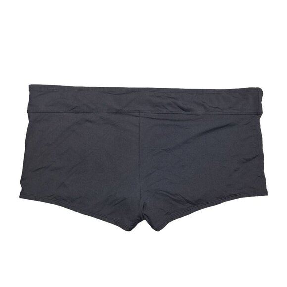 Wave Zone Black Swim Shorts Bottoms Womens Plus Size 2X Basic - Picture 1 of 4